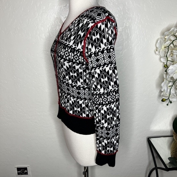 vintage bulldog guarenteed tough wool blend sweater S/P - Picture 4 of 6